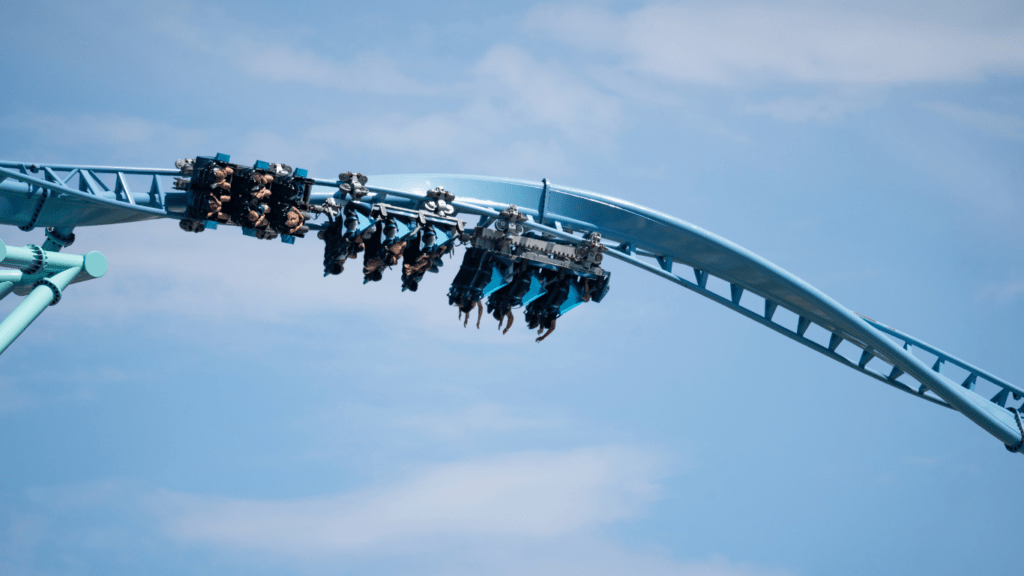 image of a roller coaster