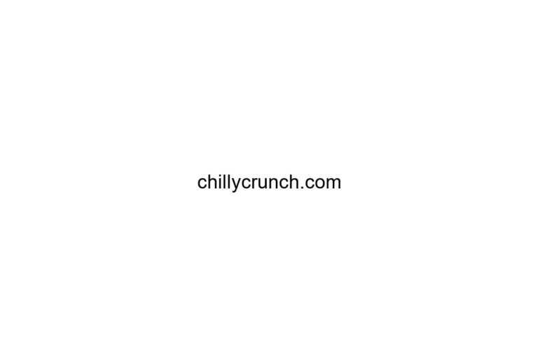 chillycrunch com