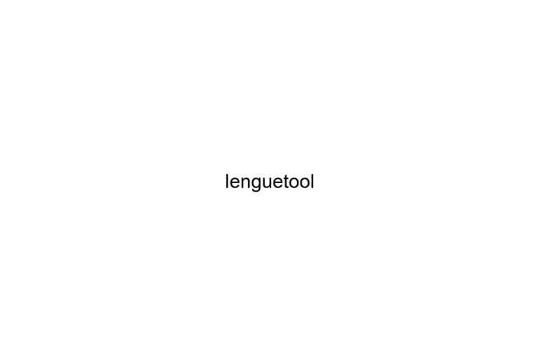 lenguetool