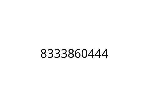 8333860444