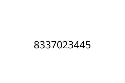 8337023445