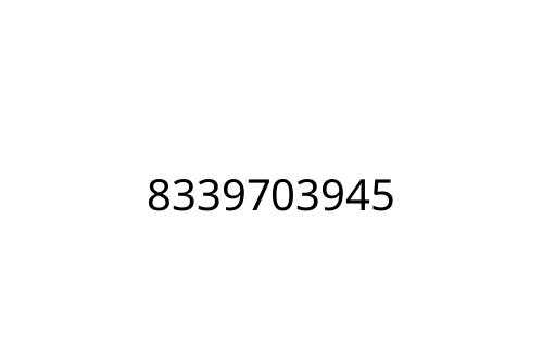 8339703945
