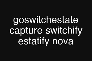 goswitchestate capture switchify estatify nova