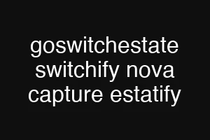 goswitchestate switchify nova capture estatify
